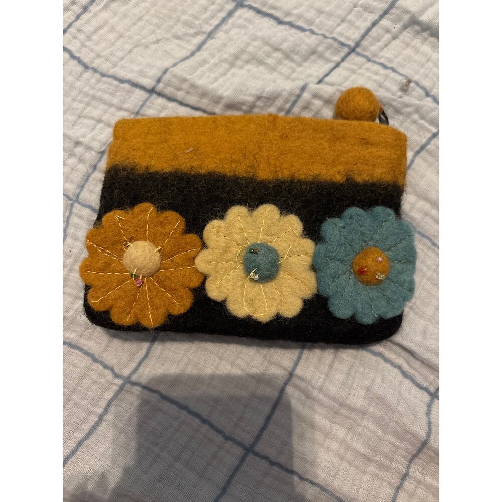 100% WOOL WALLET | boho